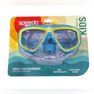 Speedo Endcap Kids' Mask: Swim Goggles for Ages 3-6